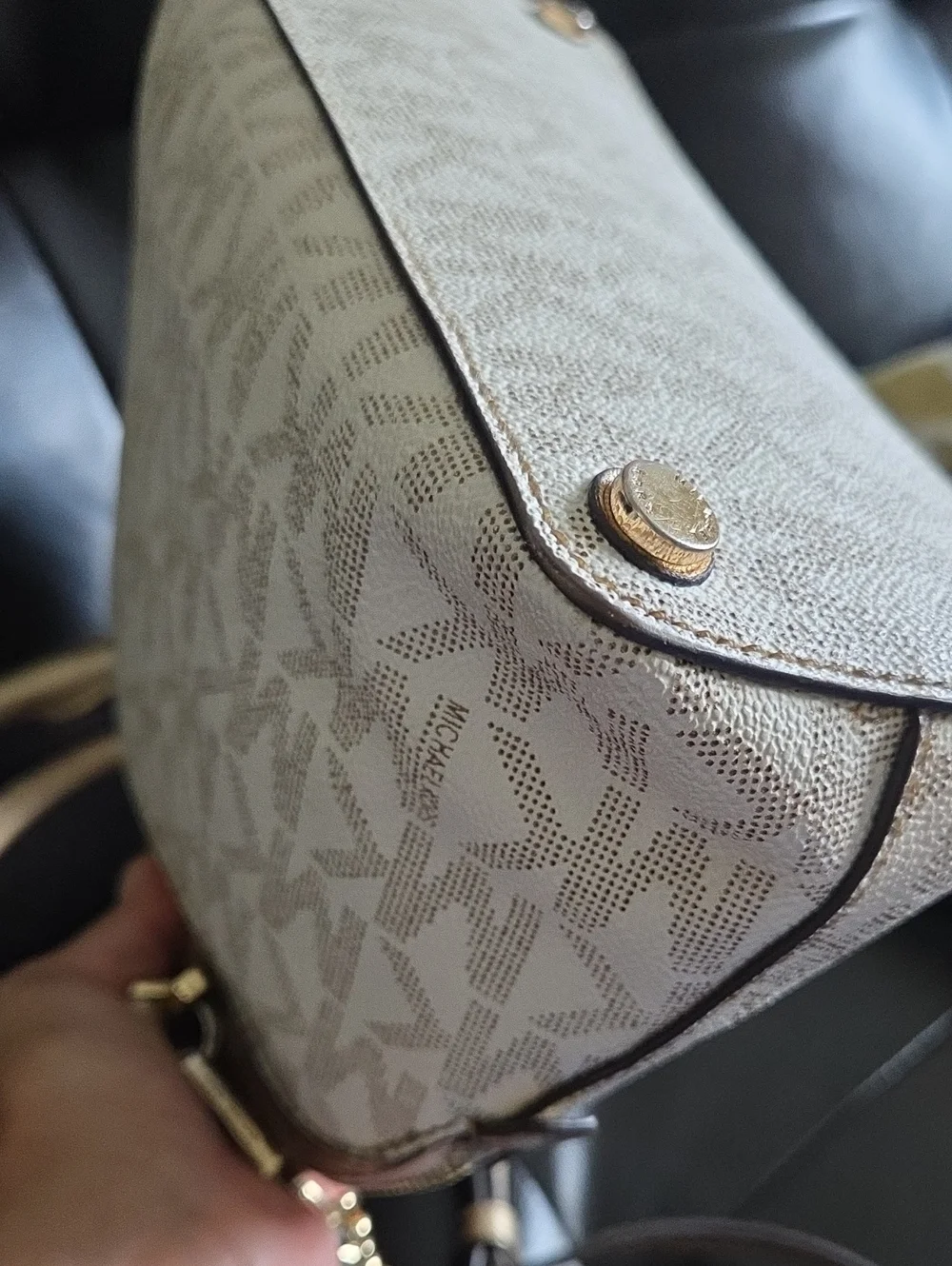 Michael Kors Emmy Small dome satchel EUC